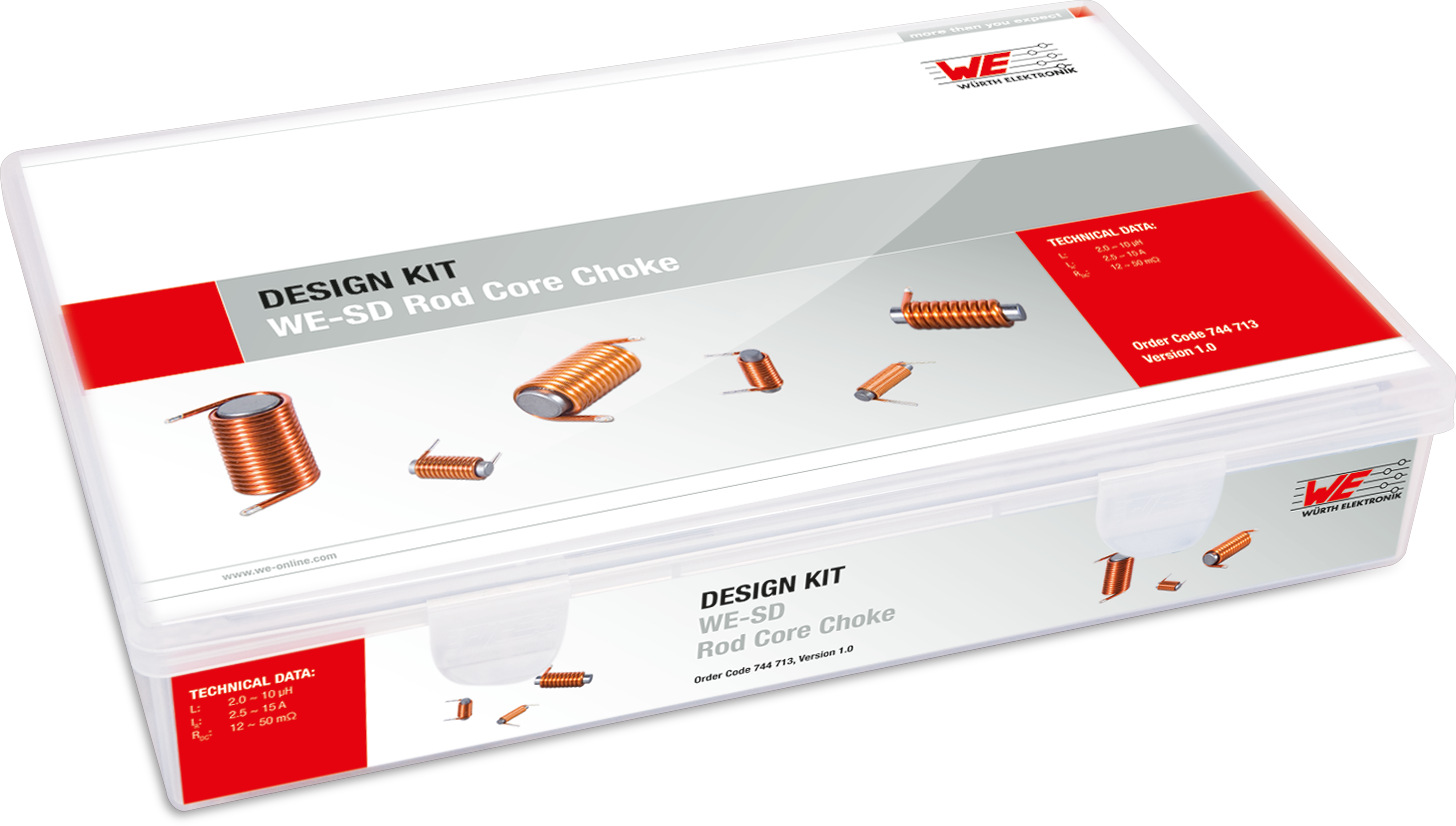 Design Kit WESD Rod Core Inductors Passive Components Würth